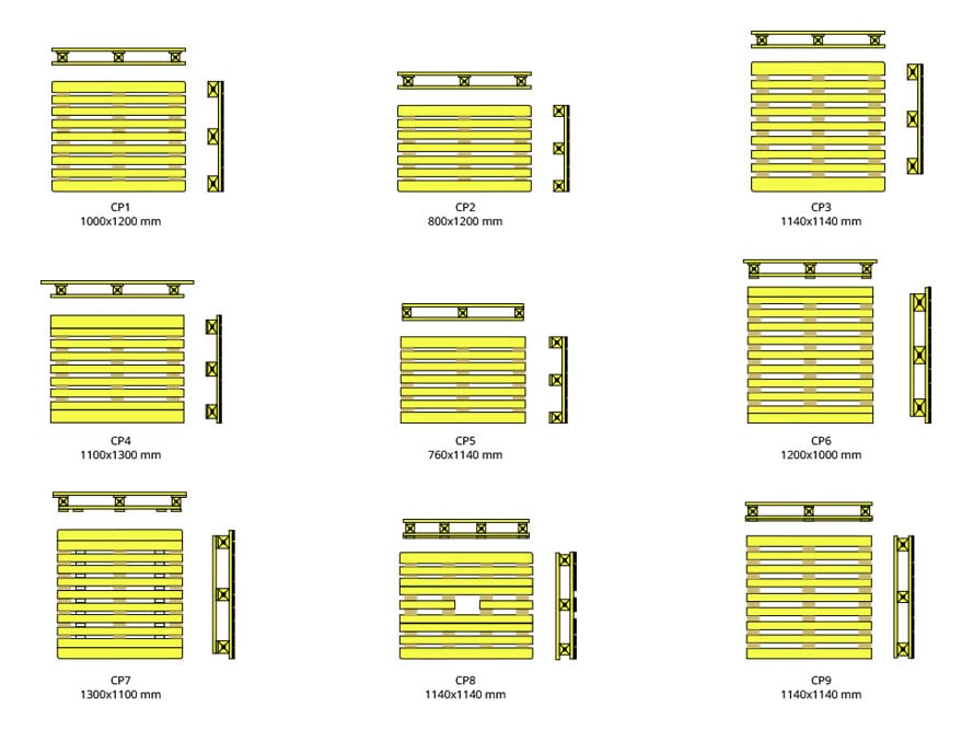 Размер европаллета стандартного. Размер паллеты стандарт. Размер европаллета деревянного стандартного. Типоразмеры поддонов деревянных. Размер паллет 1100x1300 схема.