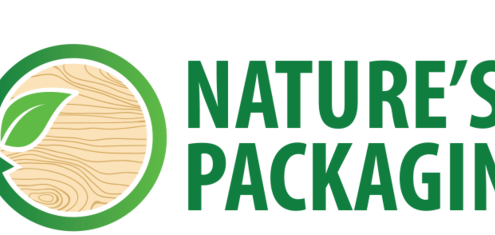 graphic logo for Nature's Packaging website